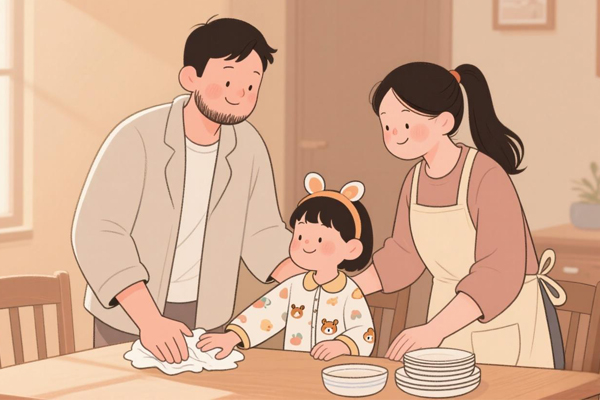 东方红手套 | 正确的鼓励让孩子播下爱上劳动教育的种子