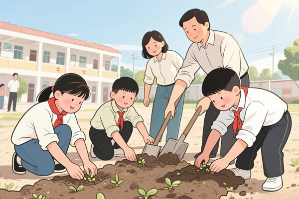 东方红手套 | 正确的鼓励让孩子播下爱上劳动教育的种子