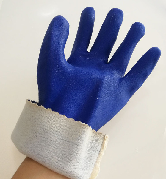 舒意608浸塑耐油pvc手套-工业pvc手套-浸塑pvc手套 - 东方红手套|广州